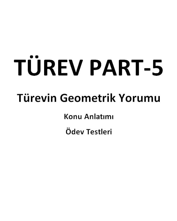 Türev Part-5